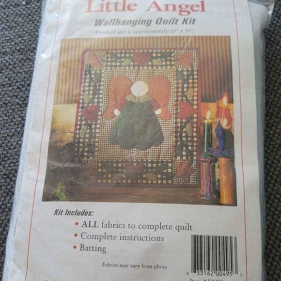 Little Angel Wall hanging Quilt Kit NEW - Picture 1 of 2
